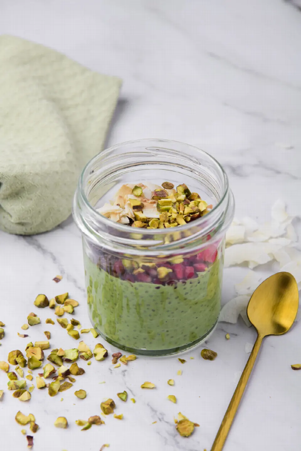 PUDDING MATCHA ANTYOKSYDACJA